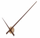 Large wall clock 85cm-Aluminium-NeXtime 'Hands'