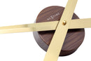 Large wall clock 85cm-Aluminium-NeXtime 'Hands'