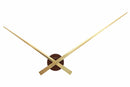 Large wall clock 85cm-Aluminium-NeXtime 'Hands'