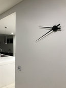 Large wall clock 85cm-Aluminium-NeXtime 'Hands'