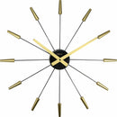 NeXtime Plug Inn oversized designer metal wall clock, unique home decor