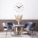 NeXtime Plug Inn oversized designer metal wall clock, unique home decor