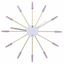NeXtime Plug Inn oversized designer metal wall clock, unique home decor