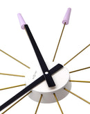 NeXtime Plug Inn oversized designer metal wall clock, unique home decor