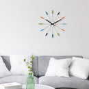 NeXtime Plug Inn oversized designer metal wall clock, unique home decor