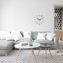 NeXtime Plug Inn oversized designer metal wall clock, unique home decor