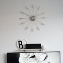 NeXtime Plug Inn oversized designer metal wall clock, unique home decor