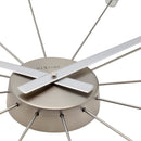 NeXtime Plug Inn oversized designer metal wall clock, unique home decor