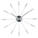NeXtime Plug Inn oversized designer metal wall clock, unique home decor