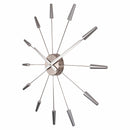 NeXtime Plug Inn oversized designer metal wall clock, unique home decor