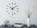 NeXtime Plug Inn oversized designer metal wall clock, unique home decor
