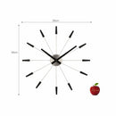 NeXtime Plug Inn oversized designer metal wall clock, unique home decor