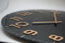 detail 3105BC,Classy Large,NeXtime,Glass,Black/Copper,
