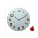 size 3105WC,Classy Large,NeXtime,Glass,White/Copper,