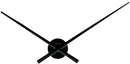 NeXtime minimalist wall clock  silver Hands, perfect for modern interiors, combining clean design and functionality,