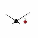 NeXtime minimalist wall clock  silver Hands, perfect for modern interiors, combining clean design and functionality,