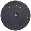 Large Wall clock 50cm - Silent - Wood/Metal - "Precious"