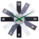 Wall clock 40cm - Silent - Acrylic/Metal - "Plexi"