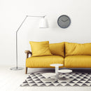 Berlin wall clock -  modern metal minimalist clock