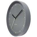 Berlin wall clock -  modern metal minimalist clock