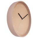 Berlin wall clock -  modern metal minimalist clock