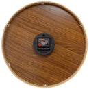 Wall clock 40cm - Silent - Green - Wood  -"Concord"