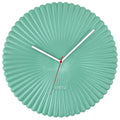 Wall Clock; Silent Clock; Designer Clock; Gift; NeXtime; Stylish Clock; Modern Clock; White dial face; Arabic Index; Home Décor; #color_green