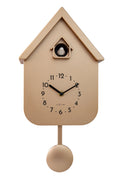 Wall clock 21.5x41.5x8.5cm - Pendulum - Cuckoo -NeXtime 'Twitter'