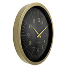 Wall Clock; Silent Clock; Designer Clock; Gift; NeXtime; Stylish Clock; Modern Clock; Black dial face; Arabic Index; Home Décor;