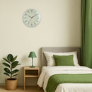 Wall clock 30.5cm-Silent-Dome lens-Aluminium-NeXtime 'Rotterdam'
