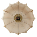 Wall clock 50cm-Silent-Fabric/Metal-NeXtime 'Ultimo'