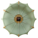 Wall clock 50cm-Silent-Fabric/Metal-NeXtime 'Ultimo'