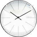 Front Picture 3506WI,Big Stripe Mini Dome,Table/ Wall clock,Silent,Plastic,White,
