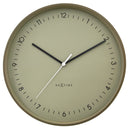 Oversized Berlin wall clock, large metal design, trendy color, minimalist, modern