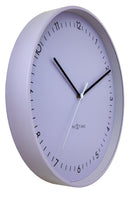 Oversized Berlin wall clock, large metal design, trendy color, minimalist, modern