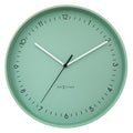 Oversized Berlin wall clock, large metal design, trendy color, minimalist, modern   #color_mint