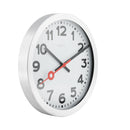 Wall clock/ Table clock - 19 / 35cm - Aluminum - 'Station Numbers'