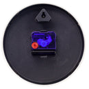 Wall clock/Table clock -  19 / 35cm - Black - Aluminum - 'Station Numbers'