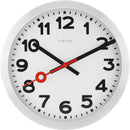 Wall clock/ Table clock - 19 / 35cm - Aluminum - 'Station Numbers'