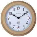 Weatherproof Outdoor Wall Clock - 22cm - Metal - Galvanized  Poppy
