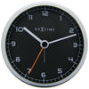 Front Picture 5194ZW,Company Alarm,Alarm clock,Silent,Metal,Black,#color_black