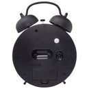 Table Alarm Clock 15x21x7cm - Silent - Light function - Metal "Table Amsterdam"