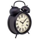 Table Alarm Clock 15x21x7cm - Silent - Light function - Metal "Table Amsterdam"