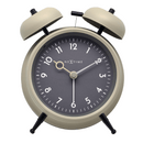 Alarm Clock 12 x 14 x 6cm-Metal-NeXtime "Golden Hour"