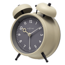 Alarm Clock 12 x 14 x 6cm-Metal-NeXtime "Golden Hour"