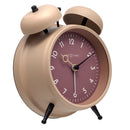 Alarm Clock 12 x 14 x 6cm-Metal-NeXtime "Golden Hour"