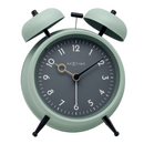 Alarm Clock 12 x 14 x 6cm-Metal-NeXtime "Golden Hour"
