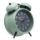 Alarm Clock 12 x 14 x 6cm-Metal-NeXtime "Golden Hour"