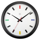 Wall clock 36cm - Silent - Plastic - "Mix"