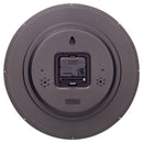 Wall clock 30cm - Silent - Plastic - "Dropped Numbers"